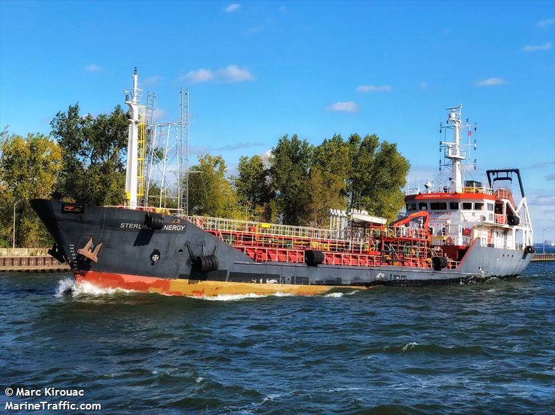 sterling energy (Chemical/Oil Products Tanker) - IMO 9277058, MMSI 316024041, Call Sign 9LD2470 under the flag of Canada