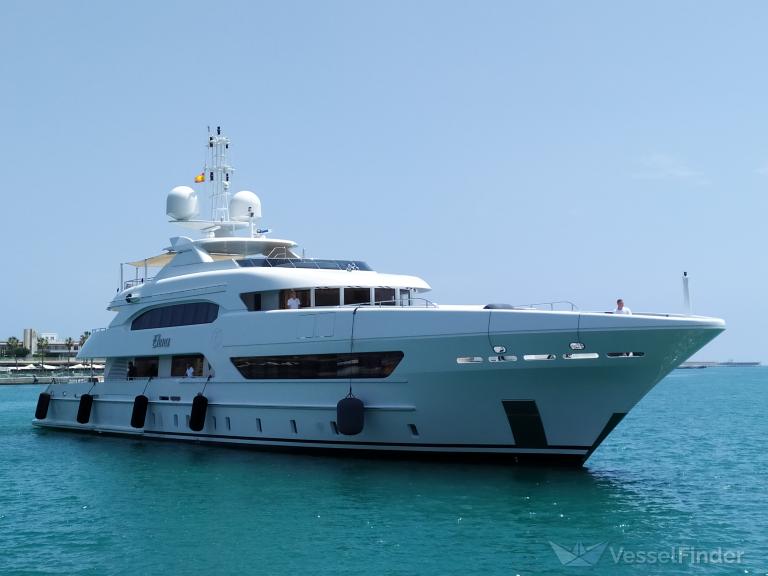 elena (Yacht) - IMO 1012438, MMSI 319067900, Call Sign ZGEE5 under the flag of Cayman Islands