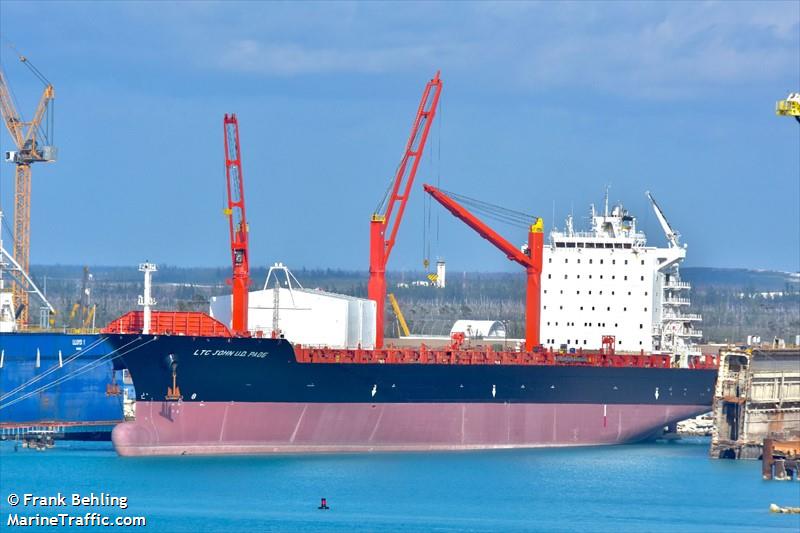 mv page (Cargo ship) - IMO , MMSI 338864000, Call Sign WJOV under the flag of USA