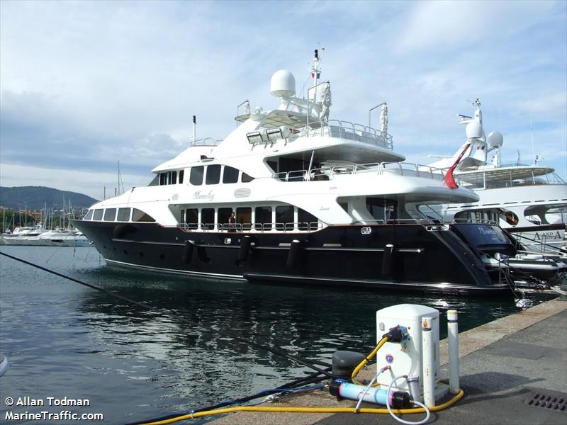m2 (Yacht) - IMO 9519080, MMSI 339137000, Call Sign 6YUX4 under the flag of Jamaica