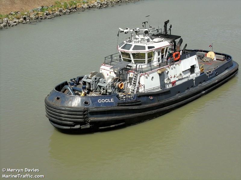 cocle (Tug) - IMO , MMSI 354304000, Call Sign TUG)CE under the flag of Panama