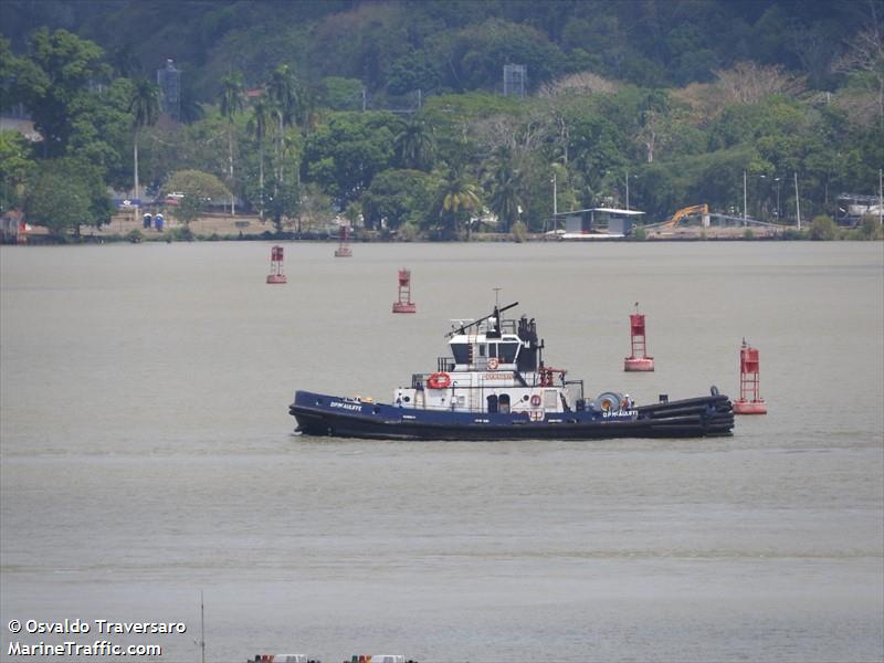 mcauliffe (Tug) - IMO , MMSI 355264000, Call Sign TUG)MC under the flag of Panama