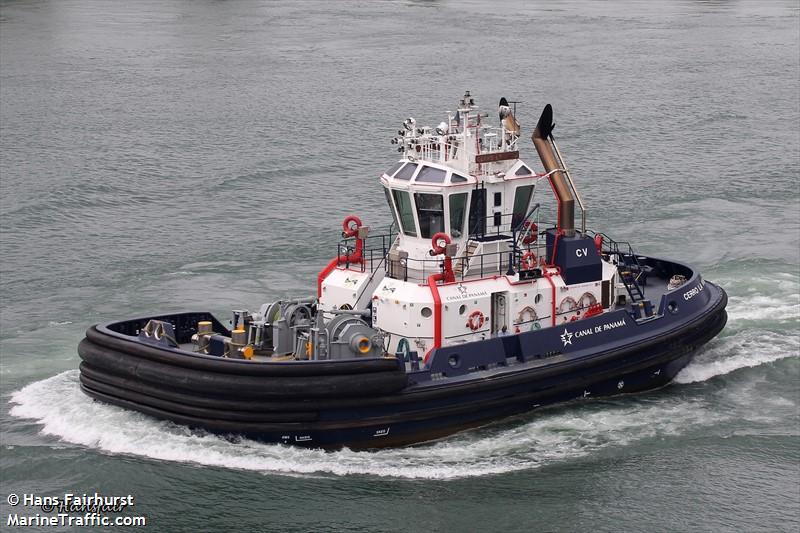 cerro la vieja (Tug) - IMO , MMSI 355435000, Call Sign TUG)CV under the flag of Panama