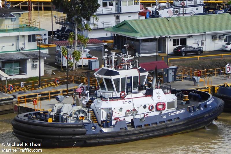 calovebora (Tug) - IMO 9551533, MMSI 356653000, Call Sign TUG)CA under the flag of Panama