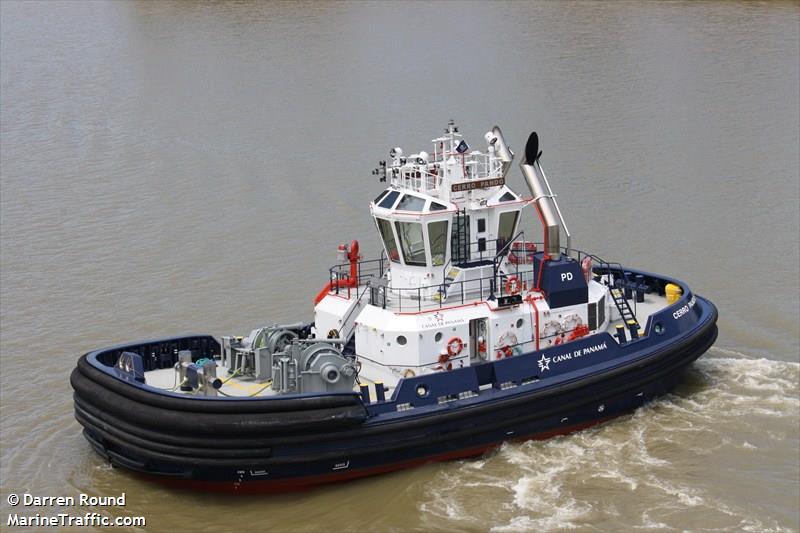 cerro pando (Tug) - IMO 9669500, MMSI 357791000, Call Sign TUG)PD under the flag of Panama