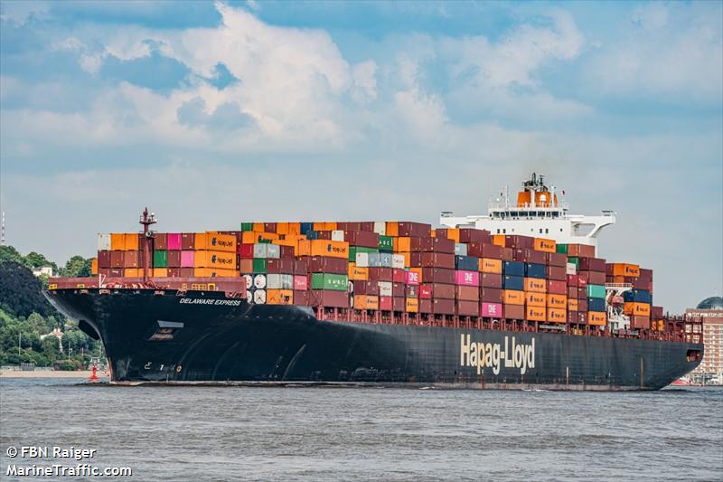 delaware express (Container Ship) - IMO 9349514, MMSI 367422000, Call Sign WDM2180 under the flag of United States (USA)