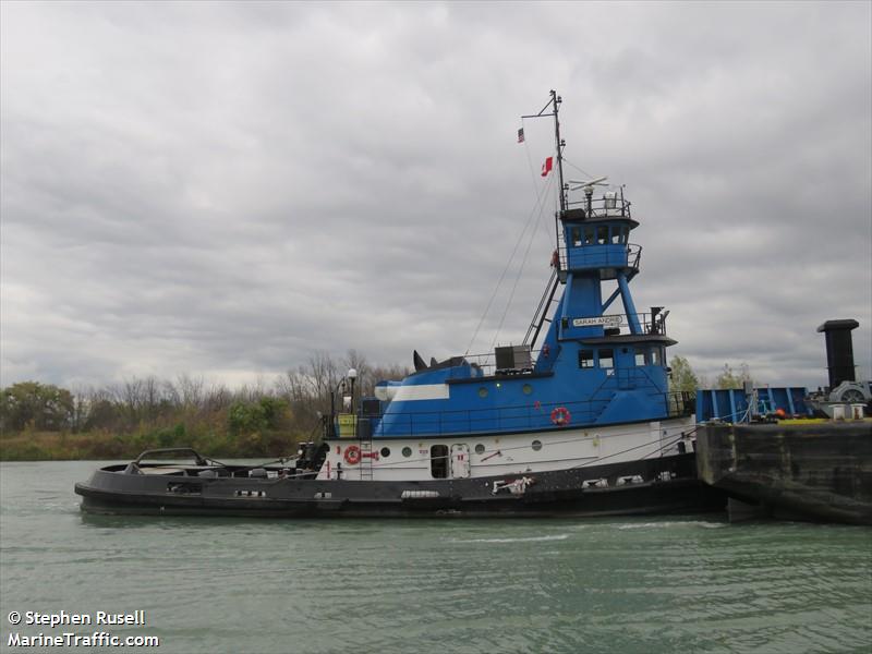 sarah andrie (Tug) - IMO 7114032, MMSI 367666850, Call Sign WDH9321 under the flag of United States (USA)