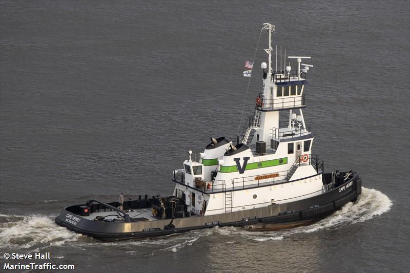 cape henry (Tug) - IMO , MMSI 368180650, Call Sign WDL9615 under the flag of United States (USA)