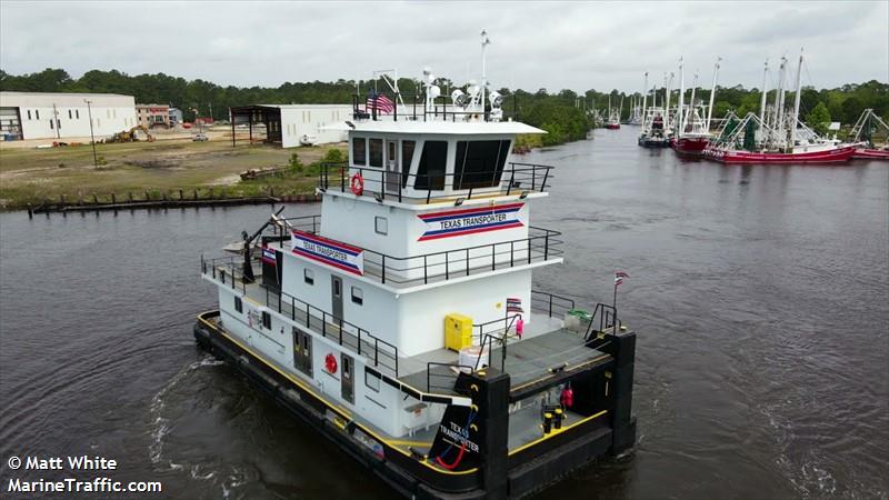 texas transporter (Local type) - IMO , MMSI 368184080, Call Sign WDL9993 under the flag of United States (USA)