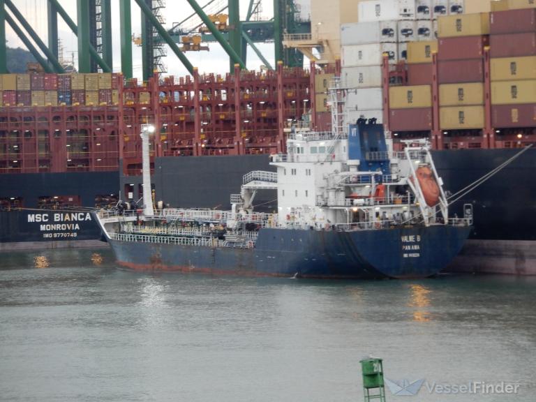 valme b (Tanker) - IMO , MMSI 370592000, Call Sign 3ETK5 under the flag of Panama