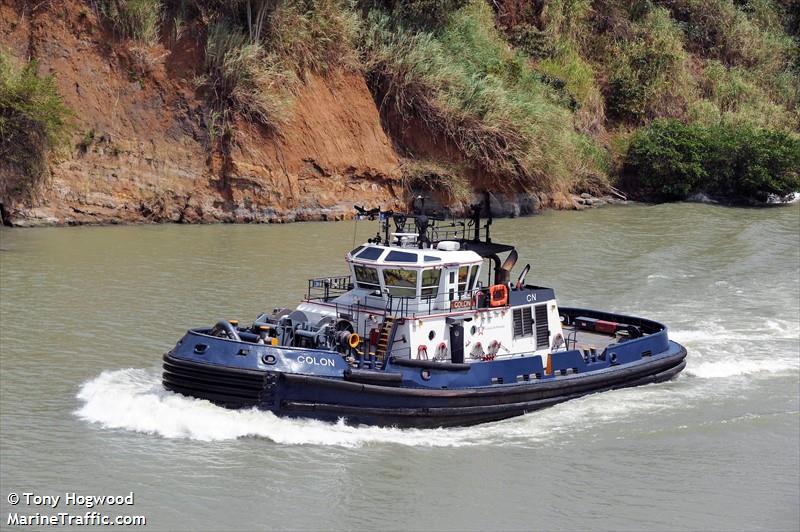 tugcolon (WIG) - IMO , MMSI 372741000, Call Sign TUG)CN under the flag of Panama