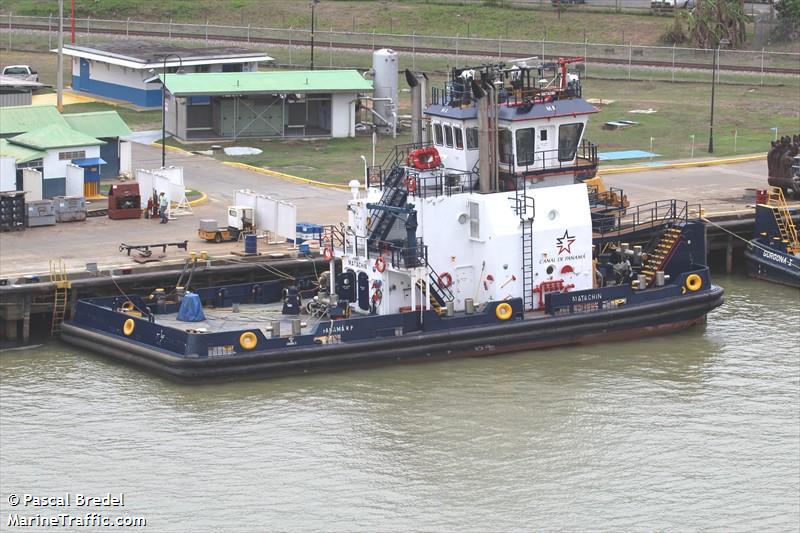 matachin (Pusher Tug) - IMO 9658202, MMSI 373650000, Call Sign TUG)MA under the flag of Panama