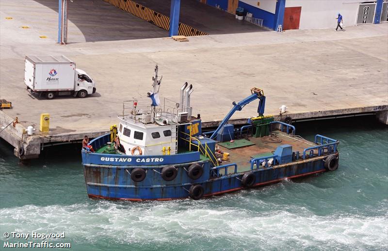 gustavo castro (Local type) - IMO , MMSI 374098000 under the flag of Panama