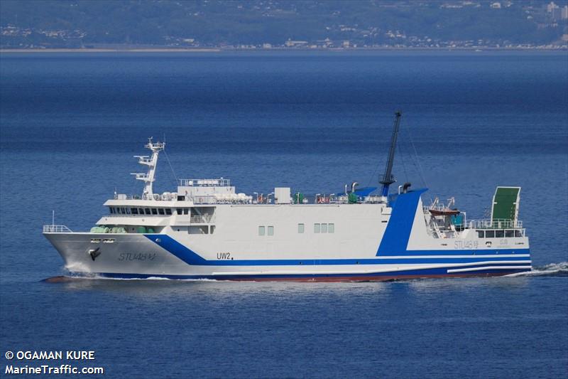 stu48 go (Passenger/Ro-Ro Cargo Ship) - IMO , MMSI 431680121 under the flag of Japan