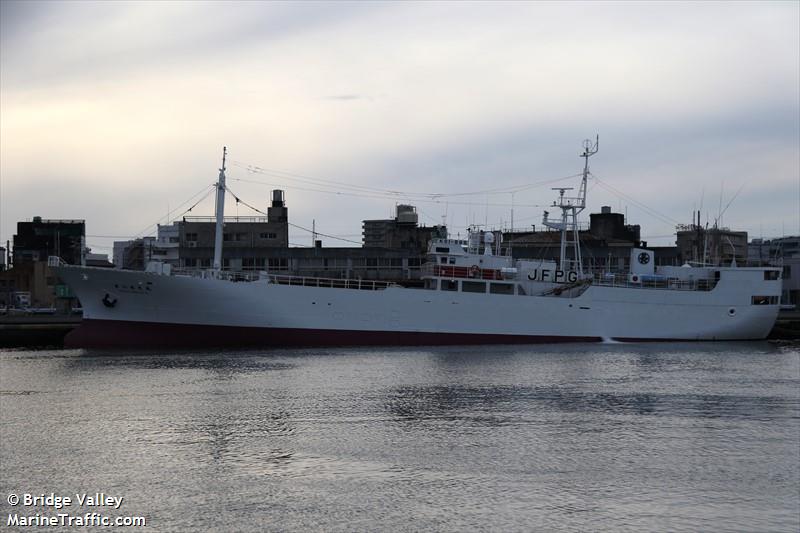 chokyu maru no.8 (Fishing vessel) - IMO , MMSI 431853000, Call Sign JFPG under the flag of Japan