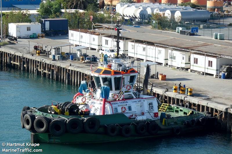 jabal yabsa (Tug) - IMO 9771195, MMSI 470003000, Call Sign A6E2393 under the flag of UAE