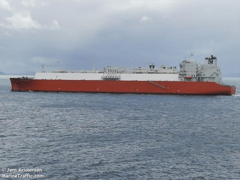 celsius charlotte (LNG Tanker) - IMO 9878711, MMSI 538009152, Call Sign V7A4386 under the flag of Marshall Islands