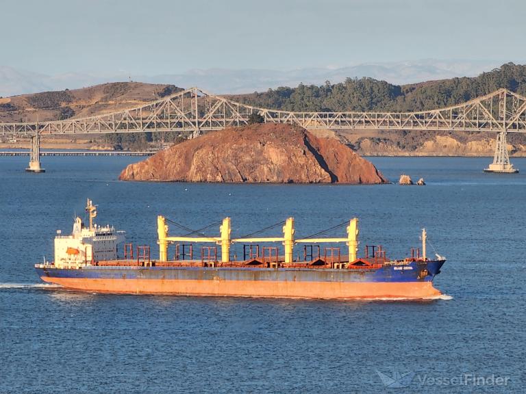 blue cecil (Bulk Carrier) - IMO 9300207, MMSI 538009420, Call Sign V7A4708 under the flag of Marshall Islands