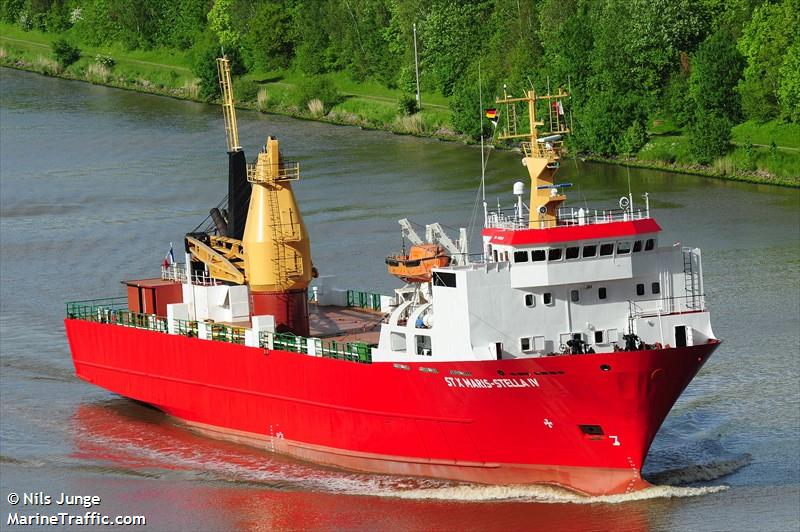 st x marisstella iv (Palletised Cargo Ship) - IMO 8322650, MMSI 546011150, Call Sign FITG under the flag of French Polynesia