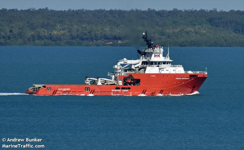 pacific centurion (Offshore Tug/Supply Ship) - IMO 9455131, MMSI 563127600, Call Sign 9V7041 under the flag of Singapore