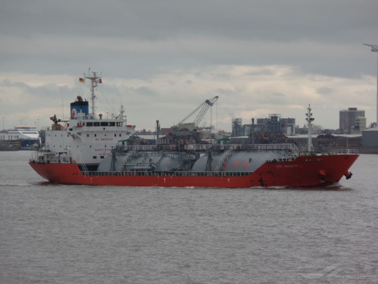 epic boracay (LPG Tanker) - IMO 9521588, MMSI 563130500, Call Sign 9V7141 under the flag of Singapore