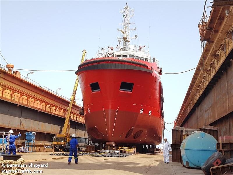 rawabi 321 (Offshore Tug/Supply Ship) - IMO 9741451, MMSI 572819210, Call Sign T2VK4 under the flag of Tuvalu