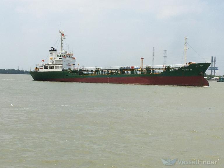 mt pacific 02 (Vegetable Oil Tanker) - IMO 8910823, MMSI 574014178, Call Sign 3WUV9 under the flag of Vietnam