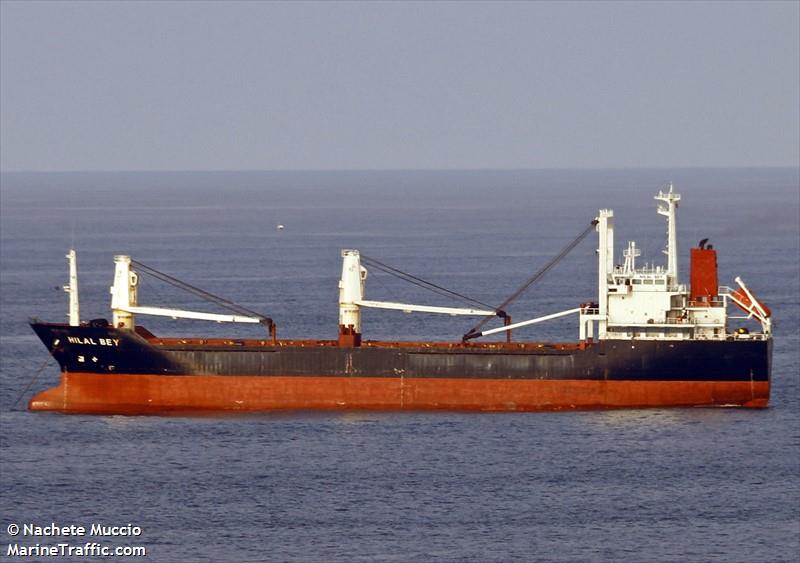 hilal bey (General Cargo Ship) - IMO 9141912, MMSI 577481000, Call Sign YJWY3 under the flag of Vanuatu