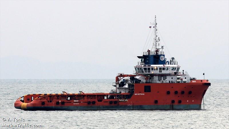 evay (Offshore Tug/Supply Ship) - IMO 9571002, MMSI 636016330, Call Sign D5FO9 under the flag of Liberia