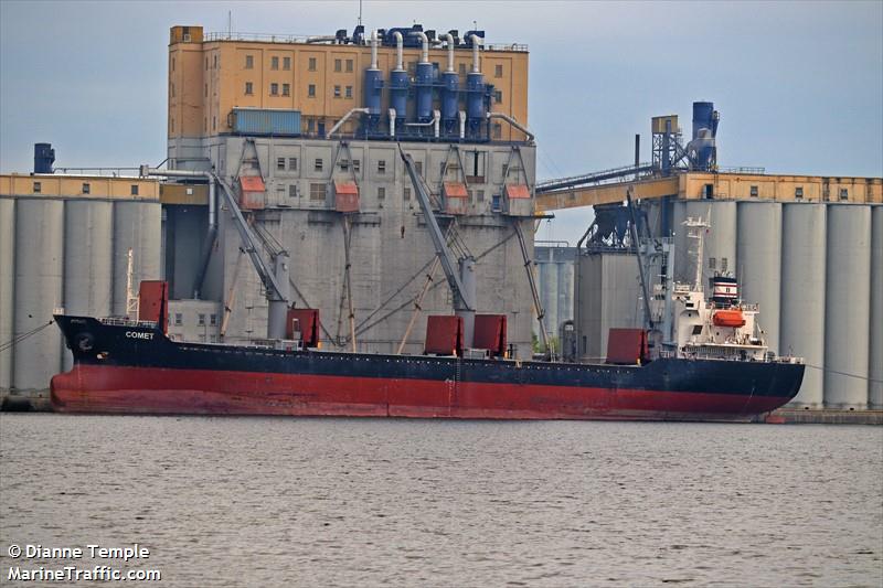 comet (Bulk Carrier) - IMO 9146106, MMSI 636016356, Call Sign A8UW2 under the flag of Liberia