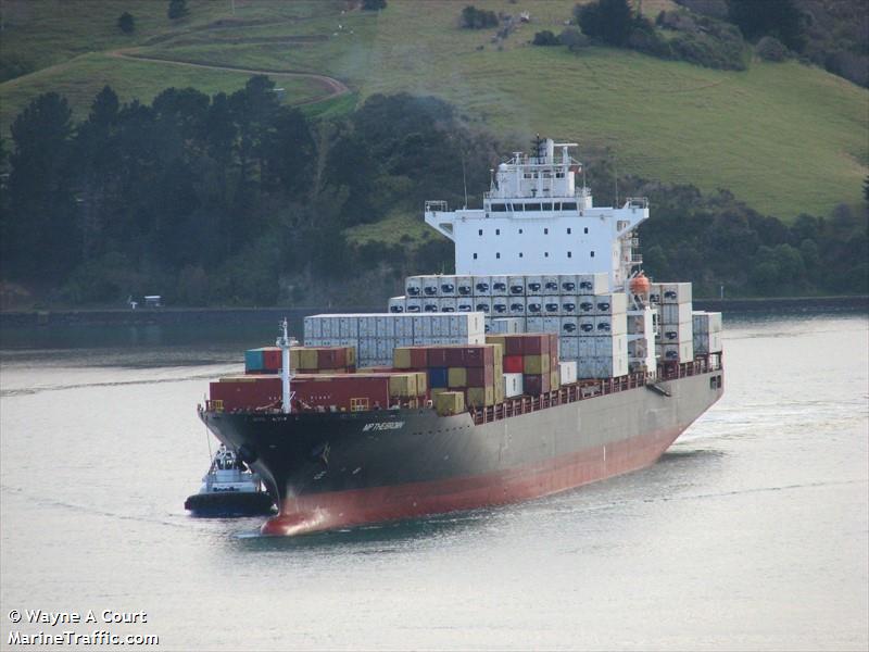 msc cancun (Container Ship) - IMO 9403396, MMSI 636020198, Call Sign A8TR4 under the flag of Liberia