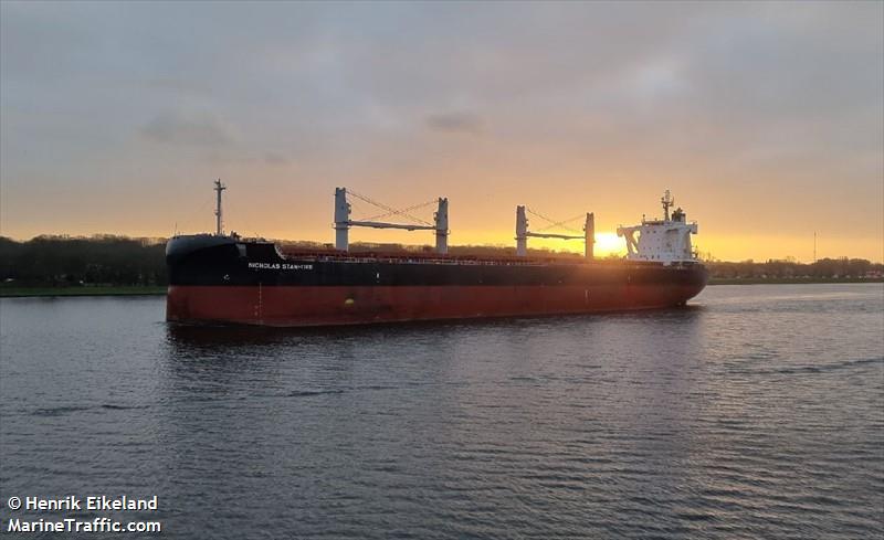 nicholas stanford (Bulk Carrier) - IMO 9902251, MMSI 636020296, Call Sign D5YO5 under the flag of Liberia