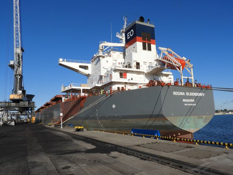 regina oldendorff (Bulk Carrier) - IMO 9535242, MMSI 636092979, Call Sign D5YK6 under the flag of Liberia