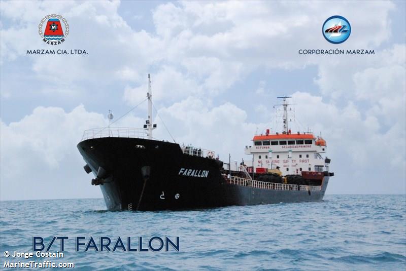 farallon (Oil Products Tanker) - IMO 9578749, MMSI 735058776, Call Sign HC5131 under the flag of Ecuador