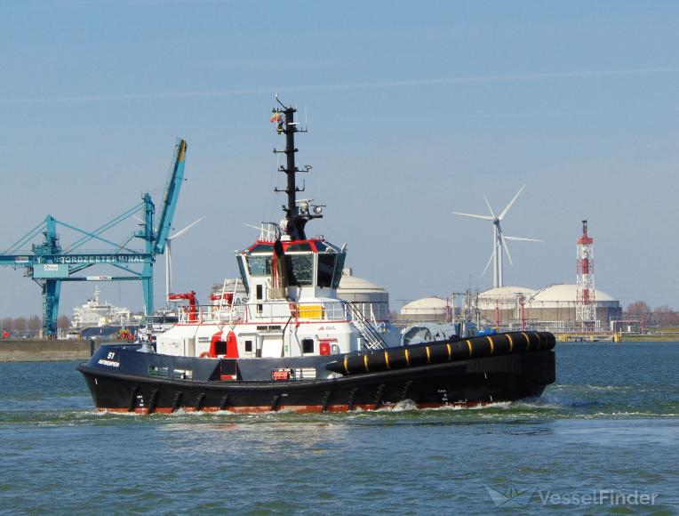 tug 51 (Tug) - IMO 9890123, MMSI 205094000, Call Sign ORNP under the flag of Belgium