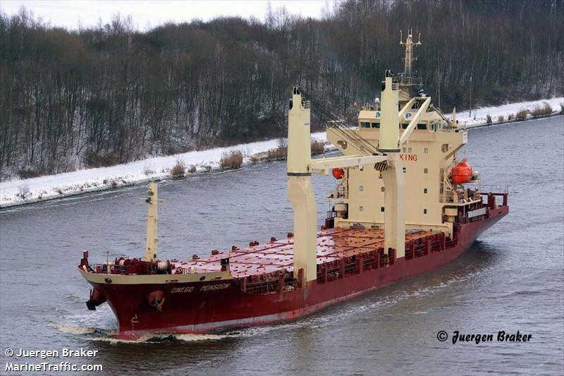 falkenberg (General Cargo Ship) - IMO 9520508, MMSI 210724000, Call Sign 5BKT2 under the flag of Cyprus