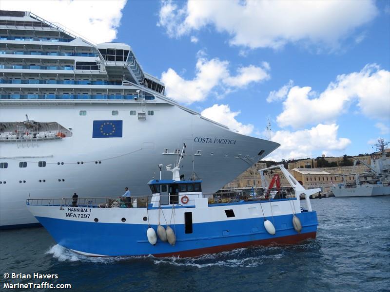 hannibal 1 (Fishing Vessel) - IMO , MMSI 215000780, Call Sign 9H7788 under the flag of Malta