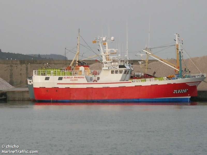albelo primero (Fishing vessel) - IMO , MMSI 225360000, Call Sign ECMU under the flag of Spain