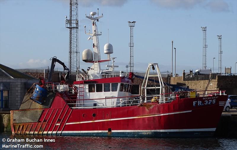 ocean quest fr375 (Fishing vessel) - IMO , MMSI 232004618, Call Sign MSBS6 under the flag of United Kingdom (UK)