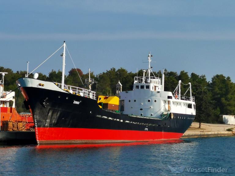 dino (General Cargo Ship) - IMO 8841345, MMSI 238342040, Call Sign 9A9164 under the flag of Croatia