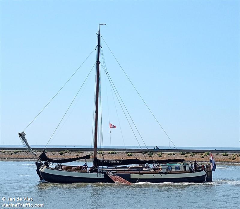 de vriendschap (Passenger ship) - IMO , MMSI 244010301, Call Sign PD8084 under the flag of Netherlands