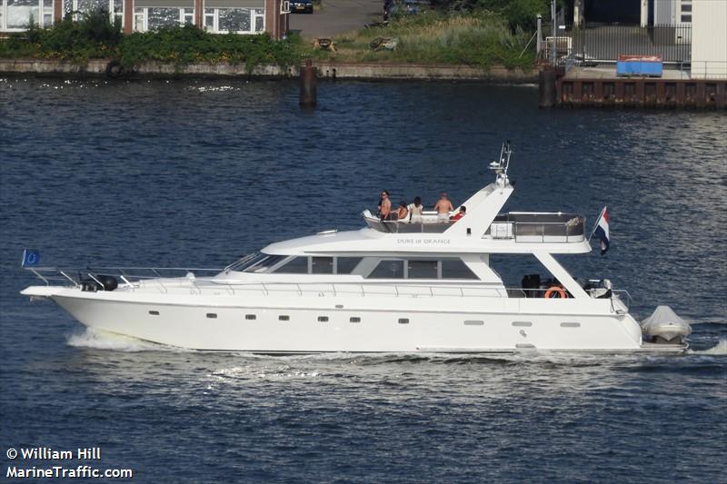 duke of orange (Pleasure craft) - IMO , MMSI 244750461, Call Sign PE7674 under the flag of Netherlands