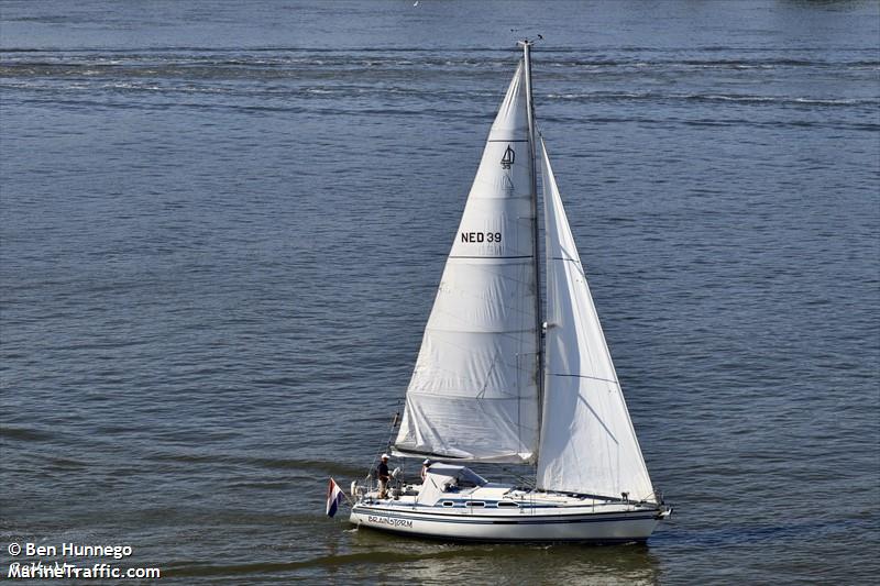 brainstorm (Sailing vessel) - IMO , MMSI 244810655, Call Sign PH5350 under the flag of Netherlands