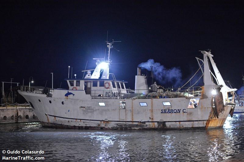 sharon c (Fishing vessel) - IMO , MMSI 247100320, Call Sign IZTB under the flag of Italy
