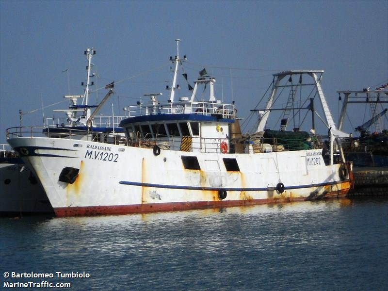 baldassare (Fishing vessel) - IMO , MMSI 247142820, Call Sign IOHY under the flag of Italy