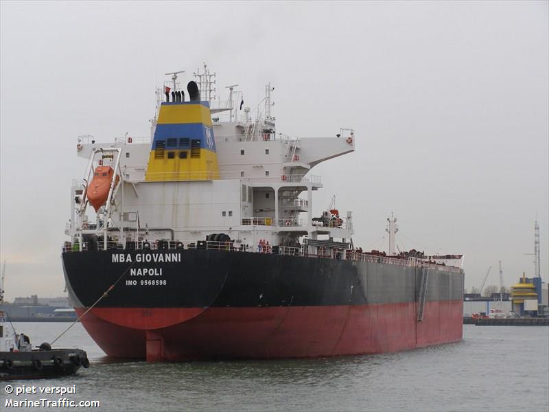 mba giovanni (Bulk Carrier) - IMO 9568598, MMSI 247287100, Call Sign ICMD under the flag of Italy