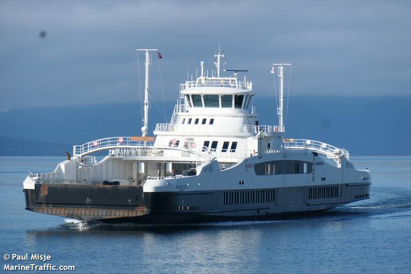 malmefjord (Passenger/Ro-Ro Cargo Ship) - IMO 9895472, MMSI 258004980, Call Sign LGCM under the flag of Norway