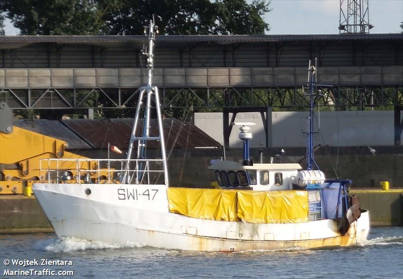 swi-47 (Fishing vessel) - IMO , MMSI 261004240, Call Sign SPS2040 under the flag of Poland