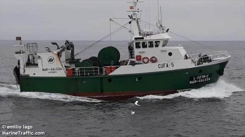 mar da galega (Fishing Vessel) - IMO , MMSI 263235000, Call Sign CUFA5 under the flag of Portugal
