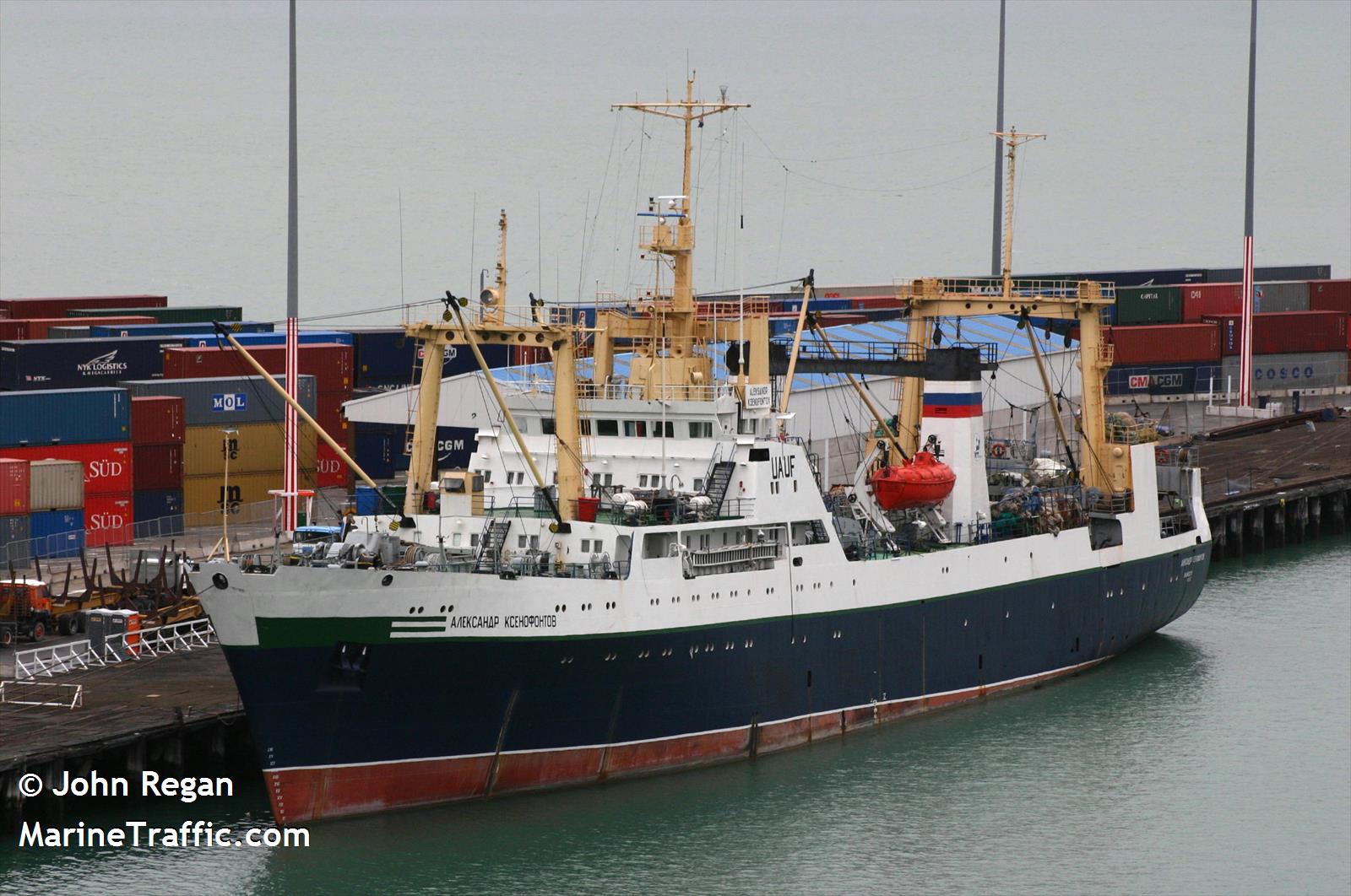a.ksenofontov (Fish Factory Ship) - IMO 8133384, MMSI 273245600, Call Sign UAUF under the flag of Russia